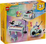 LEGO Creator 3 in 1 Music Decor Piano with Cat - 31392