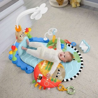 Fisher Price Γυμναστήριο Με Περιστρεφόμενο Λουλούδι 3 Σε 1 - HYR60