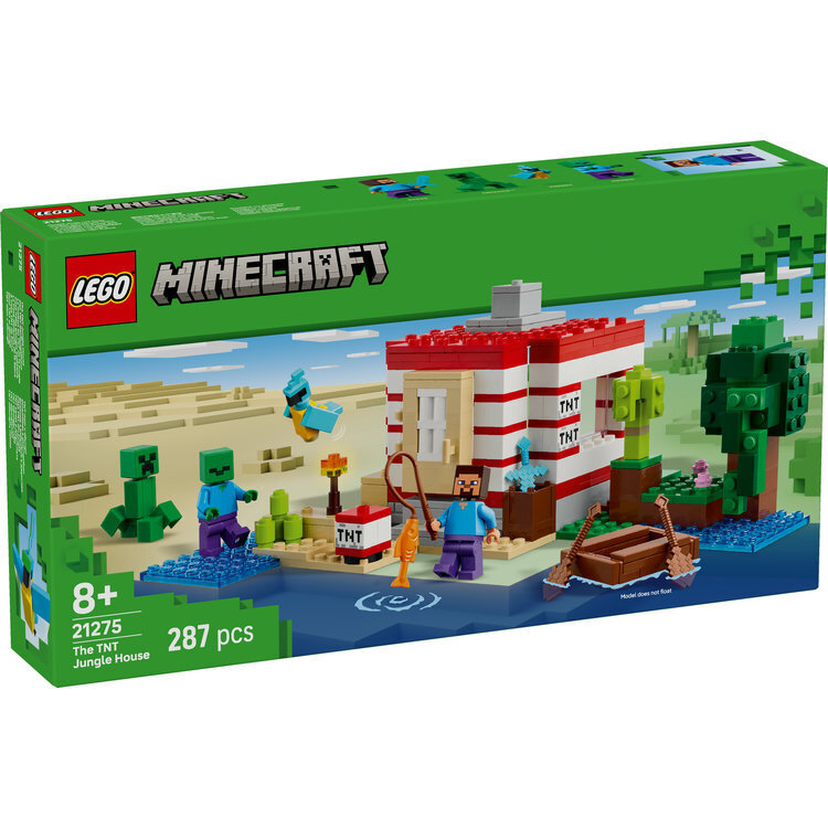 LEGO Minecraft The TNT Jungle House - 21275