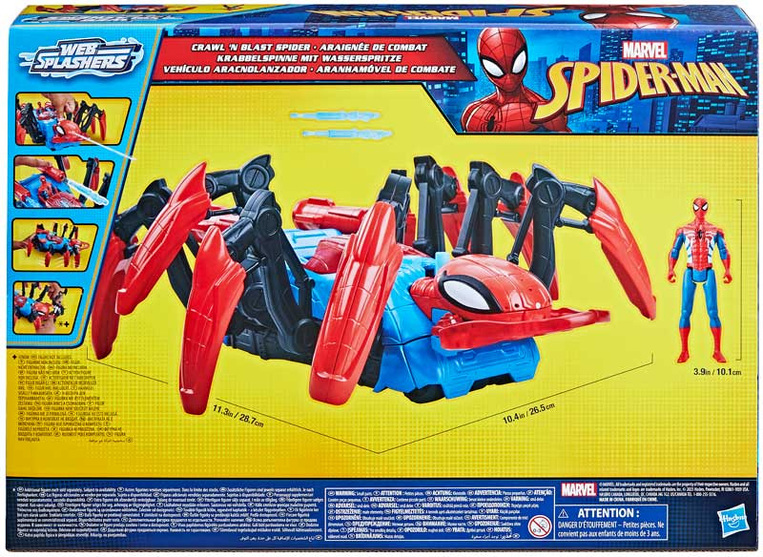 Spider-Man Crawl And Capture Spider Vehicle - F7845