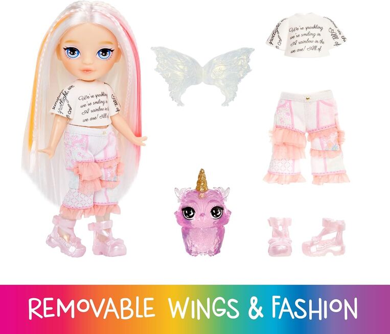 Rainbow High Littles Rainbow Fantasy Fairies - Opal Raine - 543442EUC