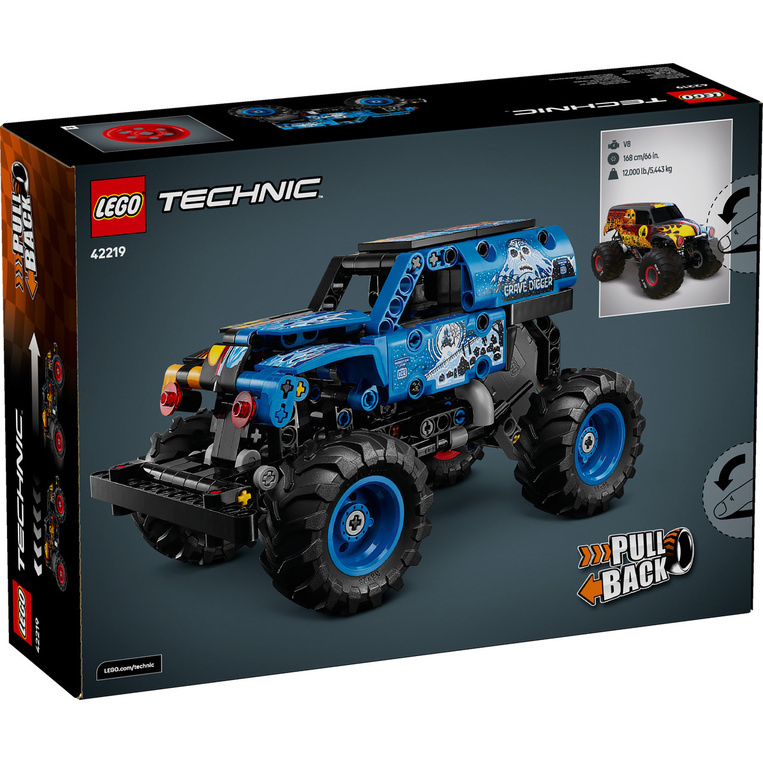 LEGO Technic Monster Jam™ Grave Digger™ Fire And Ice - 42219