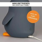Megalight Ρολόι - Ξυπνητήρι και Φωτάκι Νυκτός Poppy Penguin - 187406