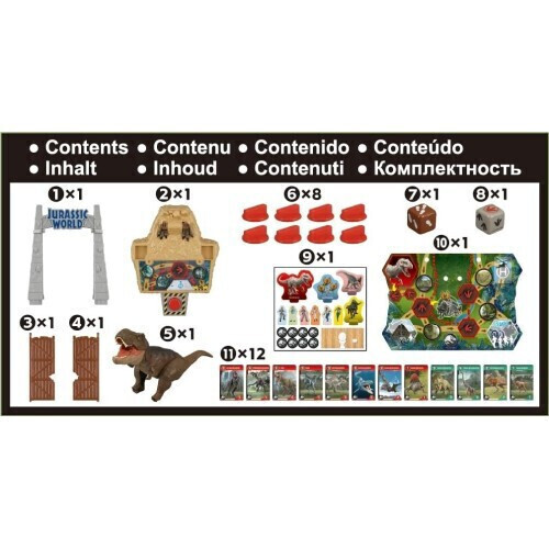 Jurassic World T-Rex Panic - Παιχνίδι Δράσης - JW7514