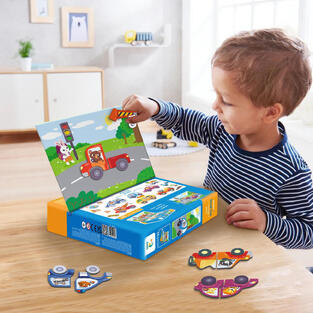 Dodo Toys Μαγνητικό Εκπαιδευτικό Παιχνίδι "Οδικό Ταξίδι" με 36 Μαγνήτες - 200244