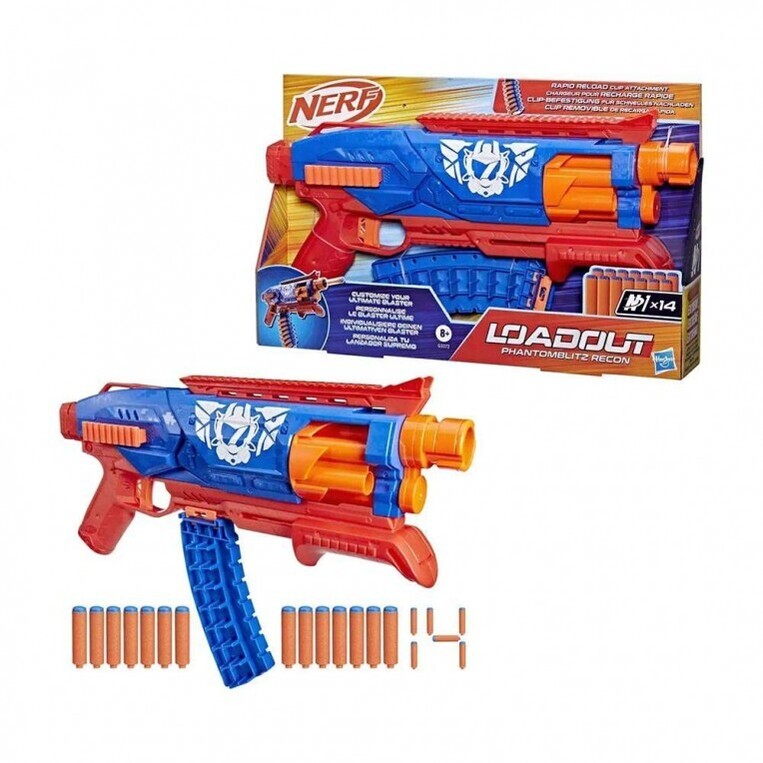 Nerf Loadout Εκτοξευτής Phantomblitz Recon - G3372