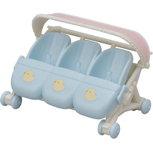 Sylvanian Families Triplets Stroller - SF5533