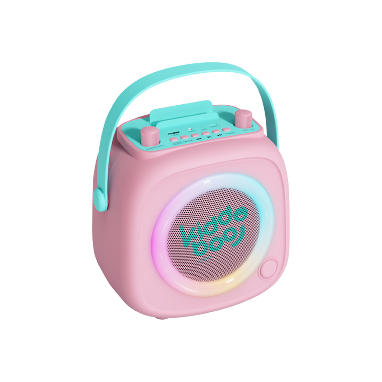 Kiddoboo KidsVoice BT Speaker And Mic Pink - KB23028PNK
