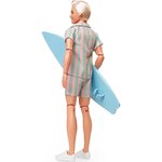 Barbie The Movie Κούκλα Ken Pastel Striped Beach Matching Set - HPJ97