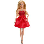Barbie Κόκκινο Φόρεμα - 80 Χρόνια Mattel - JGD25