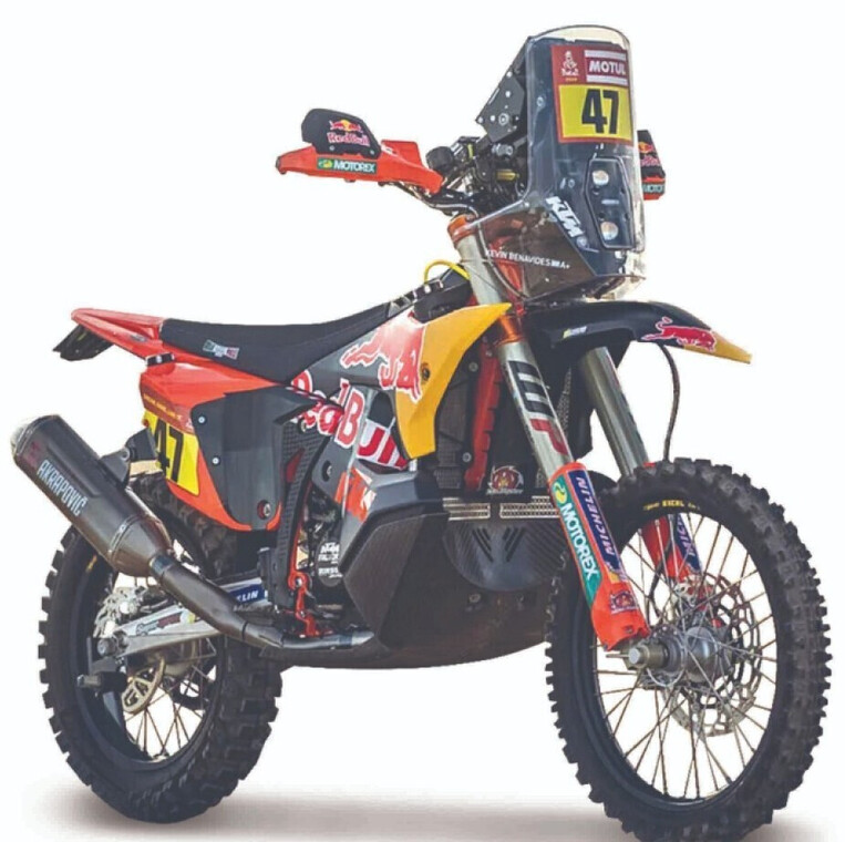 Maisto KTM 450 Rally Dakar 2024 #47 Kevin Benavides Toby Price 1:6 - 48/32246