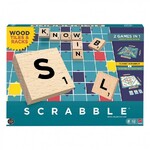 Επιτραπέζιο Scrabble 2 Σε 1 Με Ξύλινα Γράμματα - JLJ58