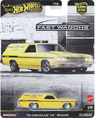 HW Premium Fast Wagons '70 Chevelle SS Wagon - JBK67