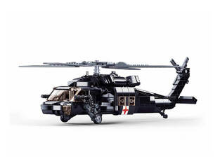 Sluban Model Bricks: US Medical Army Helicopter - M38-B1012