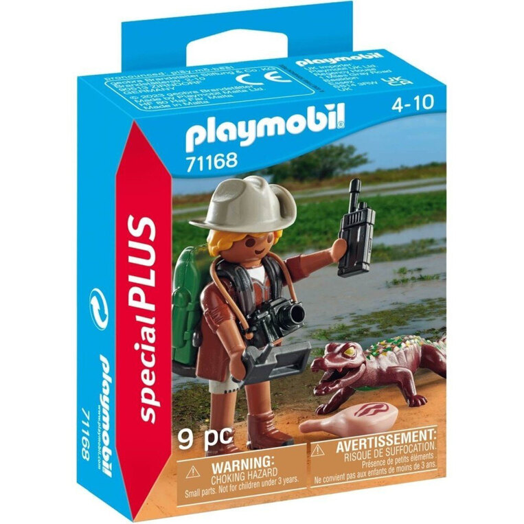 Playmobil Special Plus Εξερευνητής Με Αλιγάτορα - 71168