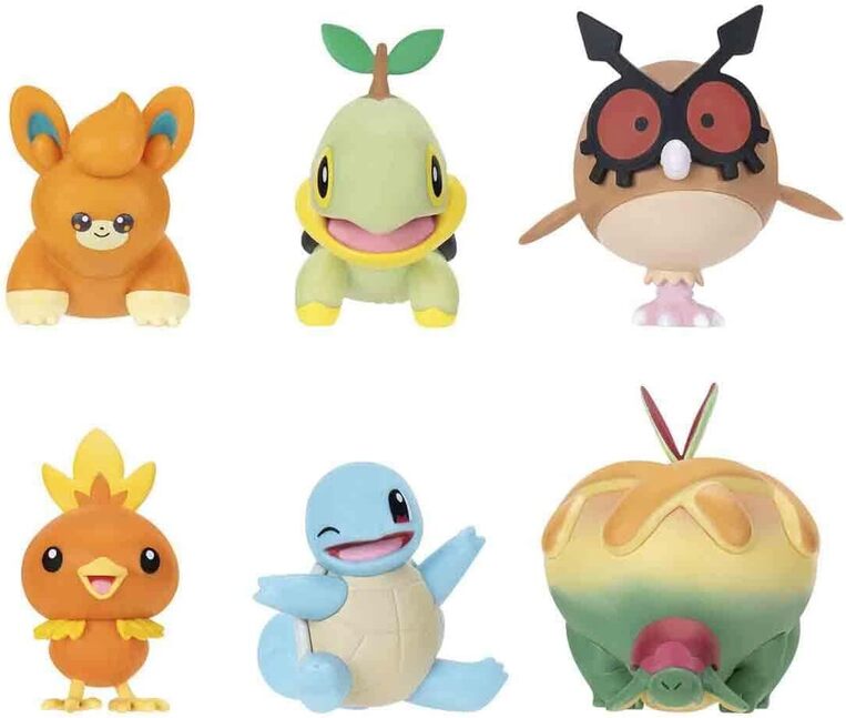 Pokémon Battle Figure 6pack - PKW4098