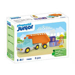 Playmobil Junior: Ανατρεπόμενο Φορτηγό Με Εργάτη - 71685