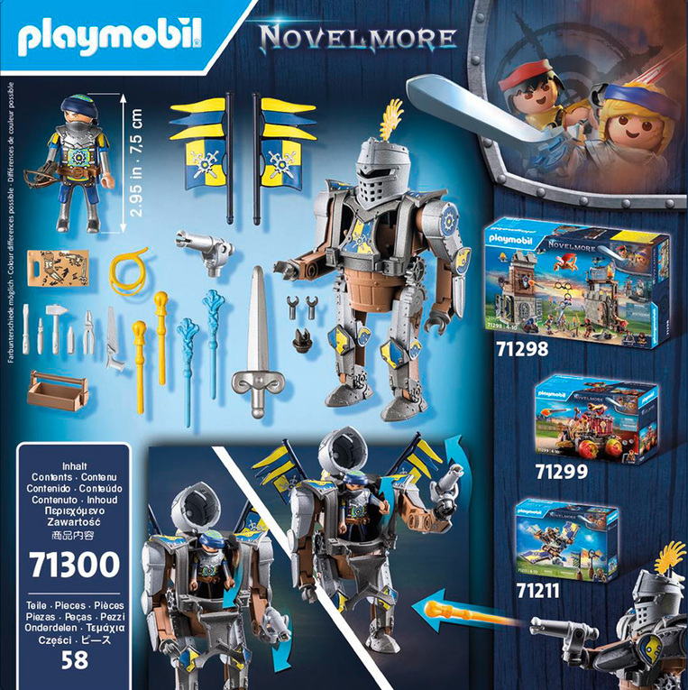 Playmobil Novelmore Ρομπότ Μάχης - 71300
