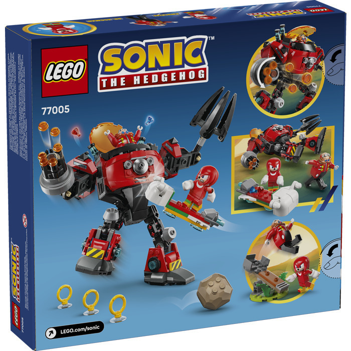 LEGO Sonic Knuckles Vs. Dr. Eggman Egg Crusher Mech  - 77005 