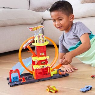 Hot Wheels City Πίστα Πυροσβεστικός Σταθμός - HKX41