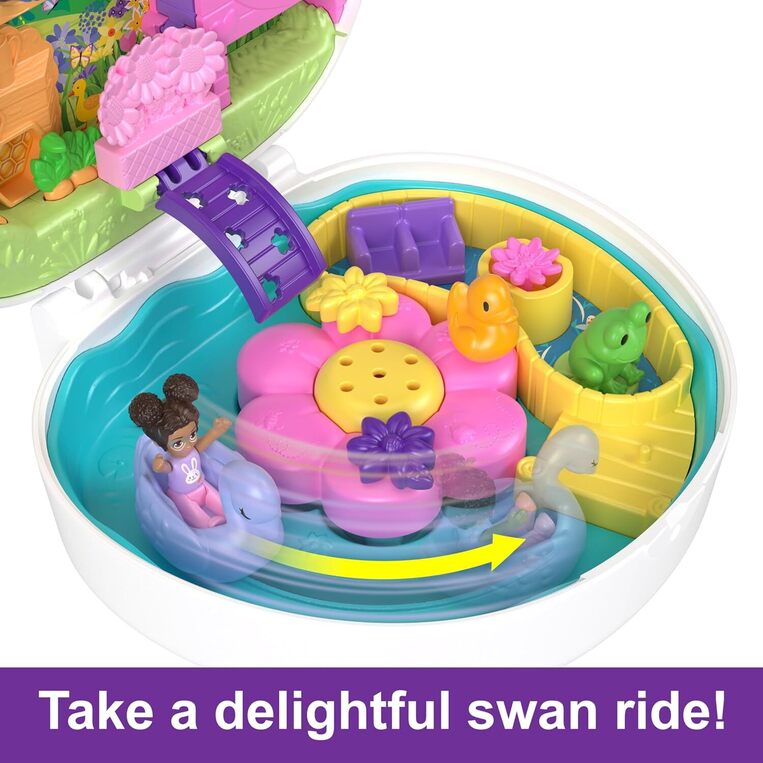 Polly Pocket Flower Garden Bunny Compact - HKV36