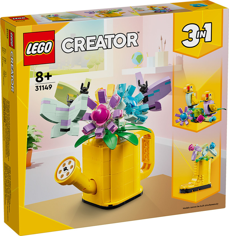 Lego Creator 3in1 Flowers In Watering Can - 31149