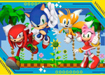 Ravensburger Puzzle 100XXL Sonic - 12001134