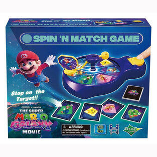 Επιτραπέζιο Super Mario Galaxy Movie Spin 'n Match Game - SM7639