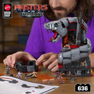 Mattel Brick Shop: Masters of the Universe - Snake Mountain - JMB31