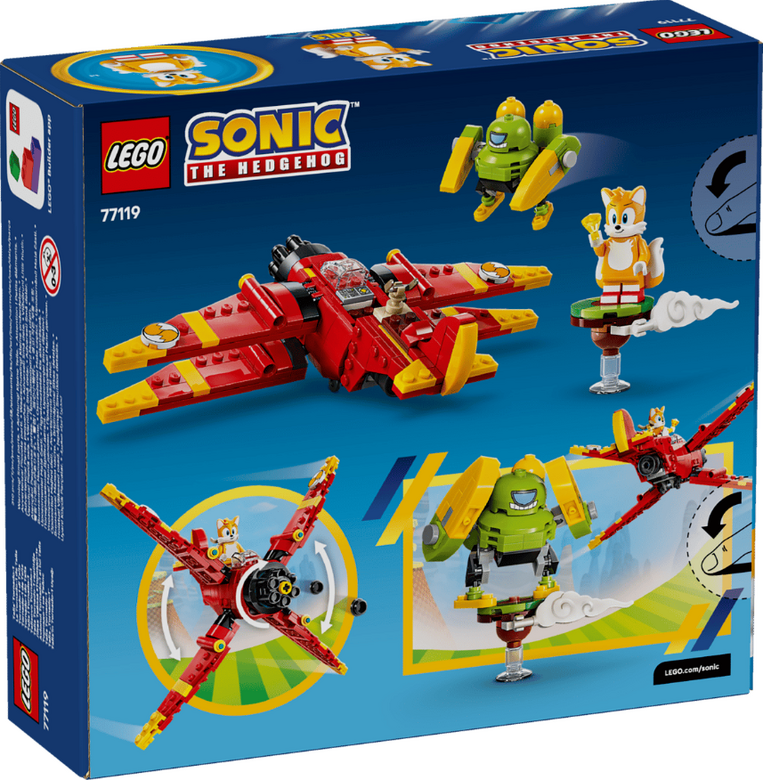 LEGO Sonic The Hedgehog Tails' Tornado-1 - 77119