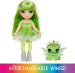 Rainbow High Littles Rainbow Fantasy Fairies - Emerald Hunter - 543404EUC
