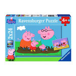 Ravensburger Puzzle 2x24 Tμχ Peppa Το Γουρουνάκι - 05-09082