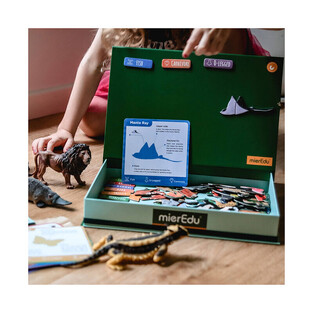 Mier Edu Μαγνητικό Puzzle All About Animals - GRAF00110