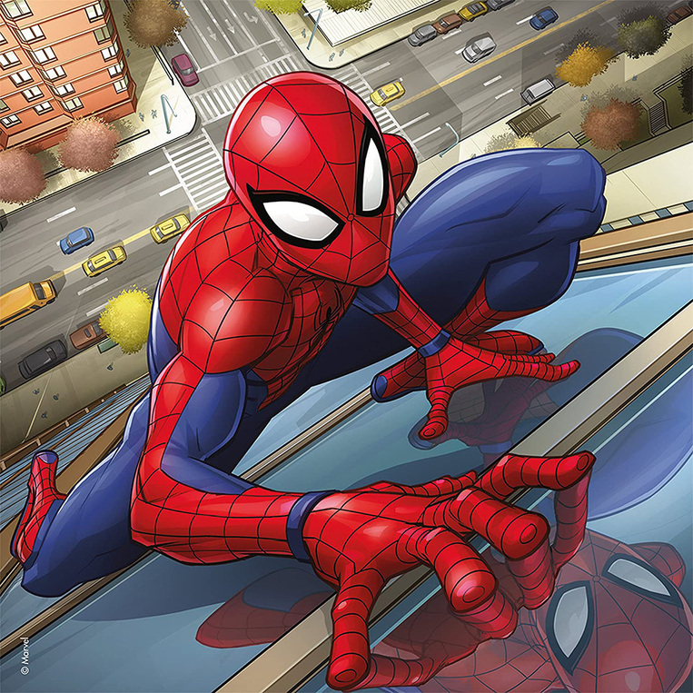 Ravensburger Παζλ 3X49 Τεμ. Spiderman - 05-08025