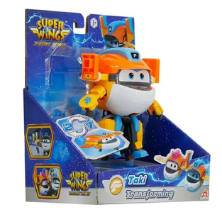 Super Wings Electric Heroes Transforming 15cm Taki - 780258