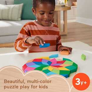 Fisher Price Ξύλινο Παζλ Mandala 41τμχ - HXT94