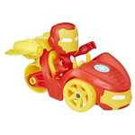 Spidey and His Amazing Friends Iron Man Iron race Action Figure, Vehicle & Accessory - F7458
