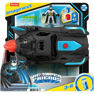 Imaginext Batman και Batmobile Με Φωτα και Ηχους - HGX96