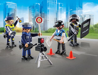 Playmobil Action Heroes Σετ Φιγούρες Αστυνομίας - 71730
