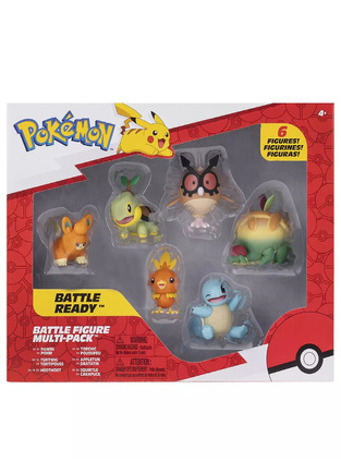 Pokémon Battle Figure 6pack - PKW4098