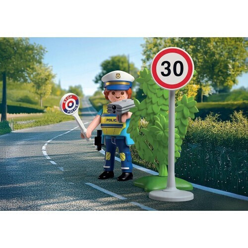 Playmobil Specialplus Αστυνομικός Με Ραντάρ Ταχύτητας - 72029