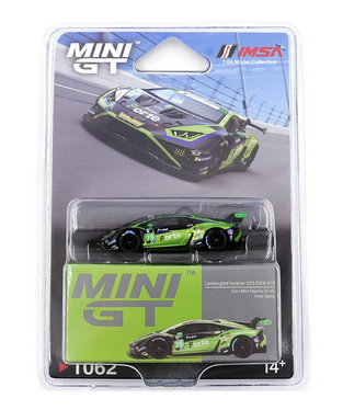Mini GT 1:64 Lamborghini Huracan  GT3 EVO2 #78 2024 Daytona 24 Hrs - MGT01062LHD