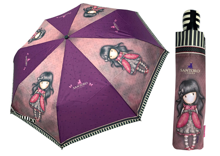 Santoro Gorjuss Ομπρέλα Σπαστή Αυτόματη Αντιανεμική - SA6654
