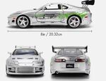 Fast & Furious Diecast Vehicle 1:24 25th Anniversary Brian's Toyota Supra - 9336805