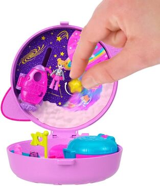 Polly Pocket Planet Polly Outer Space Compact Playset - JCB18