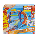 Hot Wheels Stunt Tracks - Corkscrew Jump Champion Playset - JLM91