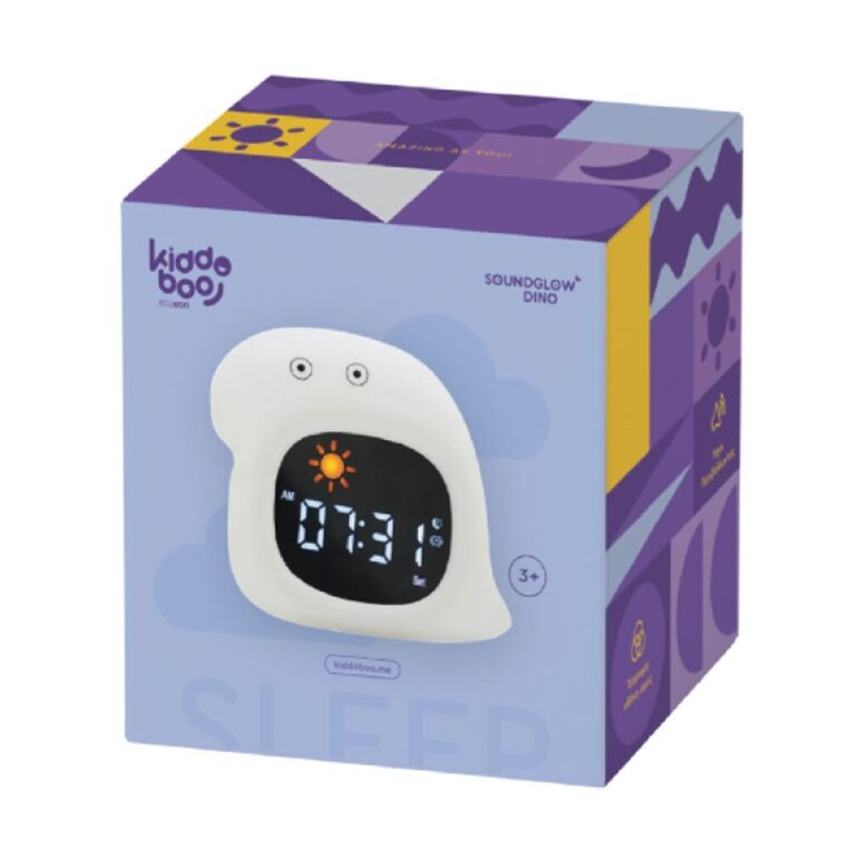 Kiddoboo Ξυπνητήρι - Φωτάκι Νυκτός LED Διαδραστικό SoundGlow Dino - KBJL826