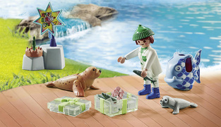 Playmobil My Life Gift Set Πάρτυ στο Ενυδρείο με Τις Φώκιες - 71448