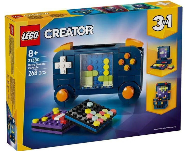 LEGO Creator 3 in 1 Retro Gaming Console - 31380