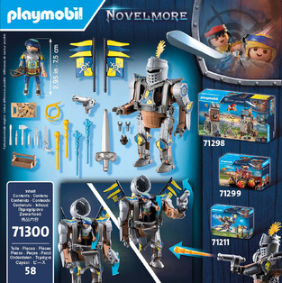 Playmobil Novelmore Ρομπότ Μάχης - 71300